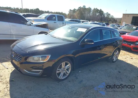 2015 Volvo V60 T5 Platinum from USA, damaged, VIN YV140MEMXF1265185